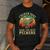 Chicken Dads Have The Best Peckers Vintage Apparel Men's Casual T-Shirt Dark Grey