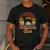 Chihuahua Dad Dog Lover Men Chihuahua Dog Vintage Men's Casual T-Shirt Dark Grey
