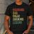 Cigar Lover For Dad Men Vintage Cigar Saying Men's Casual T-Shirt Dark Grey