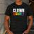 Clown Security Halloween Dad Mom Costume Men's Casual T-Shirt Dark Grey