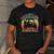This Is How A Cool Grandpa Rolls Vintage Golf Dad Grandpa Men's Casual T-Shirt Dark Grey