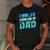 Cooler Version Of My Dad Men's Casual T-Shirt Dark Grey