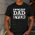 Coolest Dad Ever Coolest Dad Around World's Coolest Dad Men's Casual T-Shirt Dark Grey
