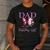 Dad 1st First Birthday Matching Family Butterfly Floral Men's Casual T-Shirt Dark Grey Dad 1st First Birthday Matching Family Butterfly Floral Men's Casual T-Shirt Dark Grey