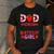 Dad Of The Berry First Birthday Girl Sweet Strawberry Men's Casual T-Shirt Dark Grey