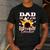 Dad Of The Birthday Bowler Kid Bowling Party Men's Casual T-Shirt Dark Grey