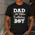 Dad Of The Birthday Boy Baseball Bday Family Men's Casual T-Shirt Dark Grey Dad Of The Birthday Boy Baseball Bday Family Men's Casual T-Shirt Dark Grey