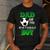 Dad Of The Birthday Boy Soccer Stars Outfit Men's Casual T-Shirt Dark Grey