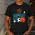 Dad Of The Birthday Boy Sports Matching Family Men's Casual T-Shirt Dark Grey