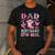 Dad Of The Birthday Cow-Girl Rodeo Cowgirl Bday Men's Casual T-Shirt Dark Grey