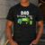 Dad Birthday Crew Garbage Truck Birthday Party T-Shirt Men's Casual T-Shirt Dark Grey
