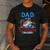 Dad Of The Birthday Cruiser Cruise Birthday Men's Casual T-Shirt Dark Grey