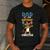 Dad Of The Birthday Girl Boy Cheetah Men's Casual T-Shirt Dark Grey