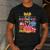 Dad Of The Birthday Girl Candyland Colorful Lollipop Party Men's Casual T-Shirt Dark Grey