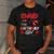 Dad Of The Birthday Girl Family Ladybug Birthday Men's Casual T-Shirt Dark Grey