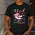 Dad Of The Birthday Girl Rolling Skate Family Matching Men's Casual T-Shirt Dark Grey