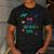 Dad Of The Birthday Girl Under Sea Theme Matching Family Men's Casual T-Shirt Dark Grey