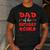 Dad Of The Birthday Girl Strawberry Family Matching Men's Casual T-Shirt Dark Grey