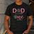 Dad Of The Birthday For Girl Winter Onederland 1st Birthday Men's Casual T-Shirt Dark Grey Dad Of The Birthday For Girl Winter Onederland 1st Birthday Men's Casual T-Shirt Dark Grey