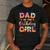 Dad Of The Birthday Ice Cream Family Matching Party Men's Casual T-Shirt Dark Grey