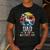 Dad Of The Birthday Party Outfit Dinosaur Daddy Men's Casual T-Shirt Dark Grey