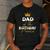 Dad Of The Birthday Prince Boy Bday Party Idea For Him Men's Casual T-Shirt Dark Grey Dad Of The Birthday Prince Boy Bday Party Idea For Him Men's Casual T-Shirt Dark Grey