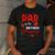 Dad Of The Birthday Princess Strawberry Theme Bday Party Men's Casual T-Shirt Dark Grey Dad Of The Birthday Princess Strawberry Theme Bday Party Men's Casual T-Shirt Dark Grey