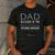 Dad Blessed Is The Man Jeremiah 17 Men's Casual T-Shirt Dark Grey