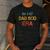 In My Dad BOD Era Dad BOD Retro Vintage Father's Day Men's Casual T-Shirt Dark Grey In My Dad BOD Era Dad BOD Retro Vintage Father's Day Men's Casual T-Shirt Dark Grey
