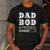 Dad Bod In Progress Men's Casual T-Shirt Dark Grey
