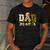 Dad Construction Excavator Kids Matching Family Party Men's Casual T-Shirt Dark Grey