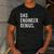 Dad Engineer Genius Cute Engineering Father Men's Casual T-Shirt Dark Grey