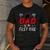 Dad Of The Fast One 1st Birthday Racing Car Family Men's Casual T-Shirt Dark Grey