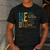 Dad Fathers Day Christian Jesus He Is Smart Brave Men's Casual T-Shirt Dark Grey