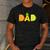 Dad Fruitarian Lover Summer Father Fruit Slice Men's Casual T-Shirt Dark Grey