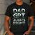 Dad GPT Always Right Robot Machine Data Prompt Engineer AI Men's Casual T-Shirt Dark Grey