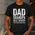 Dad Grandpa Great Grandpa Shirt I Just Keep Getting Better Men's Casual T-Shirt Dark Grey