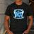 My Dad Is My Guardian Angel In Heaven Loss Father Memorial Men's Casual T-Shirt Dark Grey