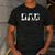 Dad Hockey Fathers Day Cool Sport Player Papa Dada Pops Men's Casual T-Shirt Dark Grey
