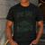 Dad Lawn Mowing One Bad Mowfo Mower Dad Gardening Men's Casual T-Shirt Dark Grey