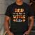 Dad Little Cutie Baby Shower Orange 1st Birthday Party Men's Casual T-Shirt Dark Grey