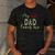 My Dad Loves Me Men's Casual T-Shirt Dark Grey My Dad Loves Me Men's Casual T-Shirt Dark Grey