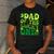 Dad Of The Lucky One Saint Patrick's Day Children Birthday Men's Casual T-Shirt Dark Grey Dad Of The Lucky One Saint Patrick's Day Children Birthday Men's Casual T-Shirt Dark Grey