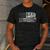 Dad The Man The Myth The Grill Master USA Flag Father's Day Men's Casual T-Shirt Dark Grey