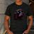 Dad Mom Cool Dog Sunglasses Cockapoo Men's Casual T-Shirt Dark Grey