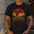 Dad Pays Mom Prays Dirt Bike Retro Motocross Boys Kids Men's Casual T-Shirt Dark Grey