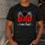 Dad Pit Crew Chief Racing Birthday Childs Party Fun Men's Casual T-Shirt Dark Grey Dad Pit Crew Chief Racing Birthday Childs Party Fun Men's Casual T-Shirt Dark Grey