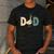 Dad Silly Goose 1st Birthday Family Matching Pocket Men's Casual T-Shirt Dark Grey