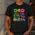 Dad Of The Slime Queen Birthday Family Matching Party Men's Casual T-Shirt Dark Grey Dad Of The Slime Queen Birthday Family Matching Party Men's Casual T-Shirt Dark Grey