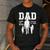 Dad Sons First Hero Daughter Love For Father's Day Men's Casual T-Shirt Dark Grey Dad Sons First Hero Daughter Love For Father's Day Men's Casual T-Shirt Dark Grey